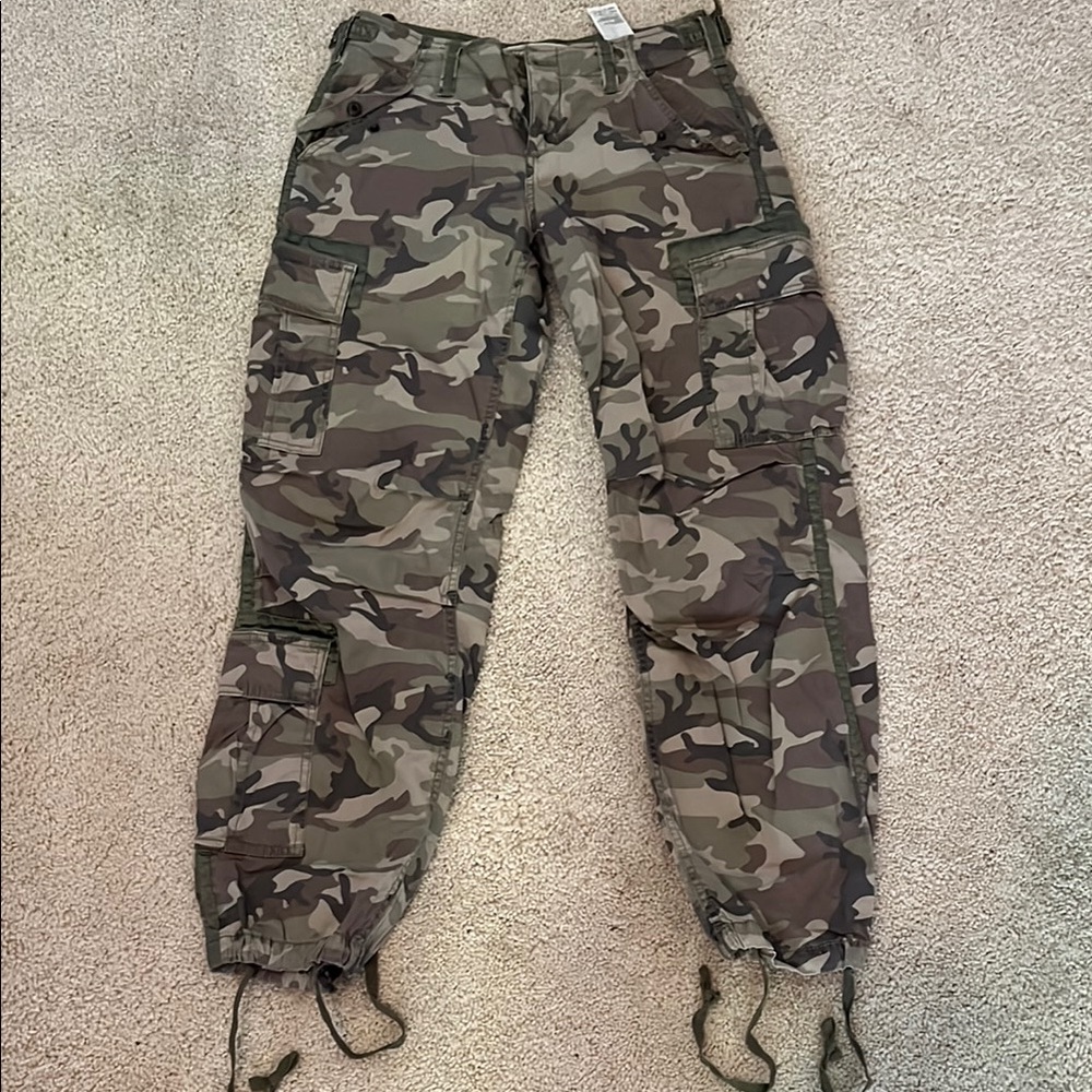 Abercrombie & Fitch Olive Green Pants